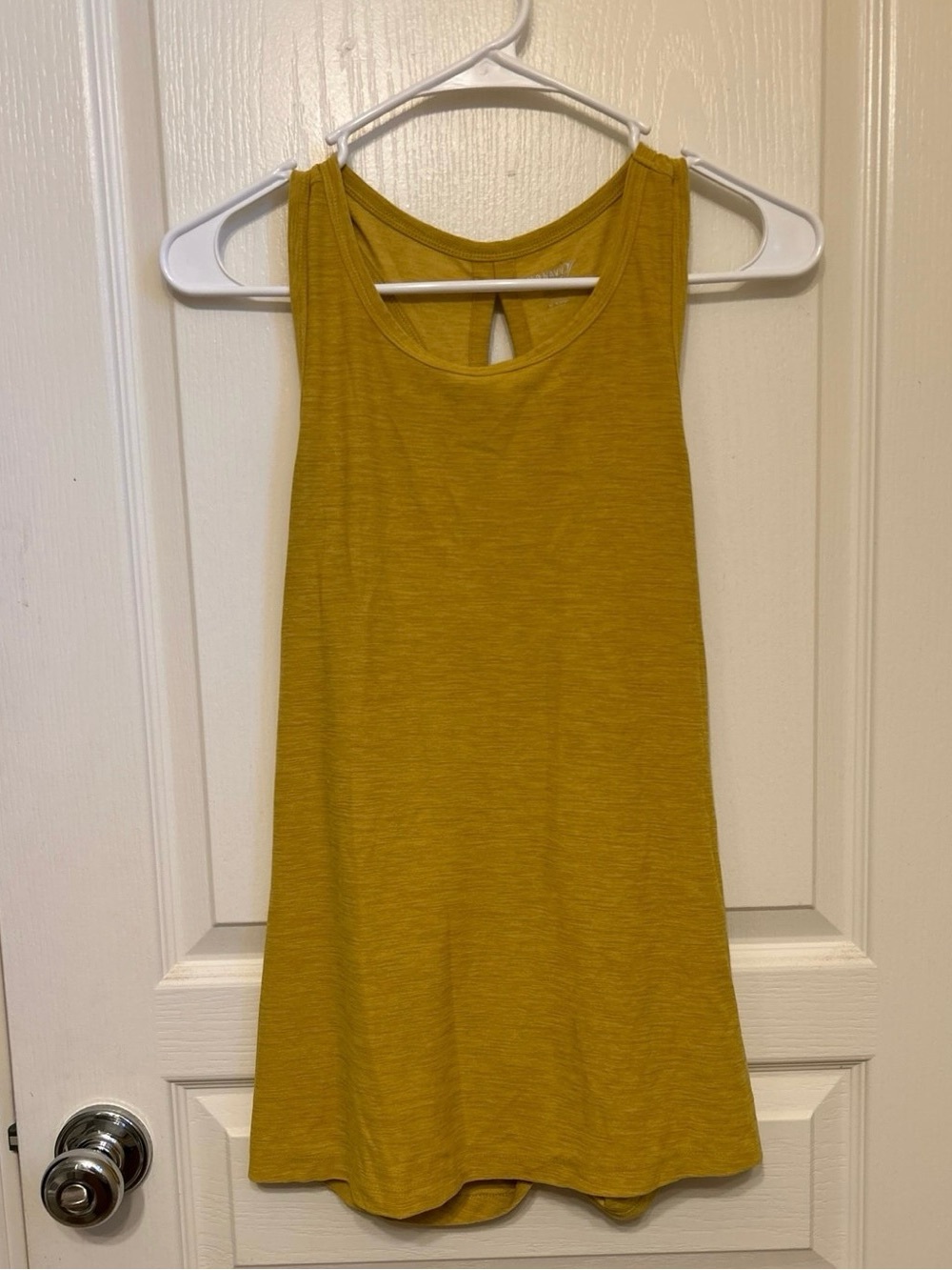 Old Navy Mustard Yellow Swing Tank Top
